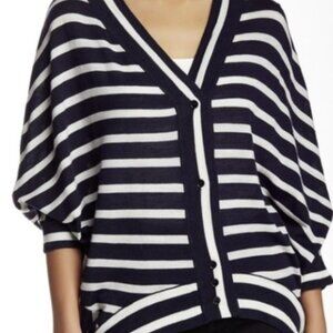BCBGMAXAZRIA Striped Merino Wool Sweater XS